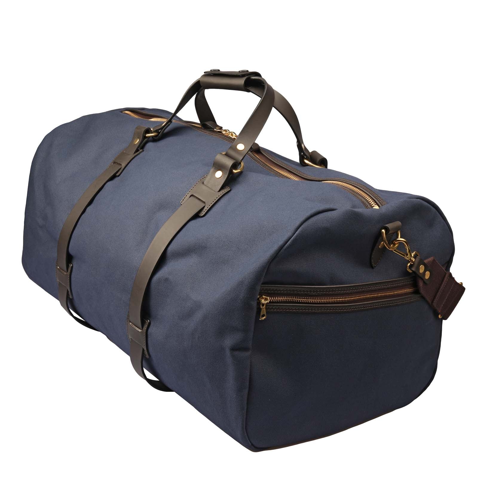 British Twill Duffle Holdall-Croots-Conrad Hasselbach Shoes & Garment