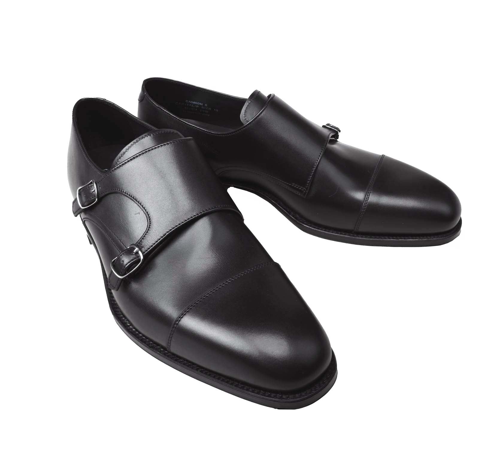 Cannon Calf Twin Buckle Monk-Loake-Conrad Hasselbach Shoes & Garment