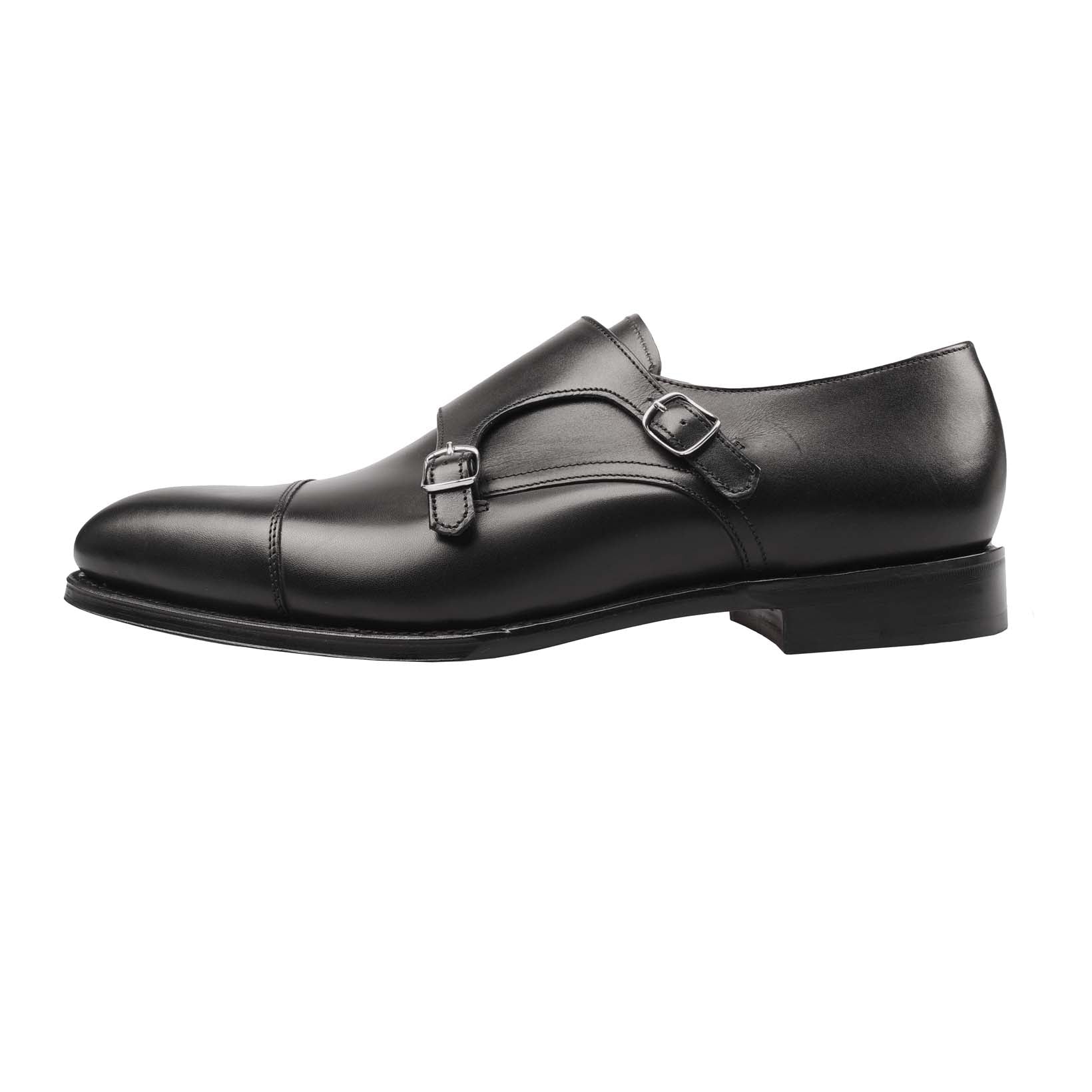 Cannon Calf Twin Buckle Monk-Loake-Conrad Hasselbach Shoes & Garment