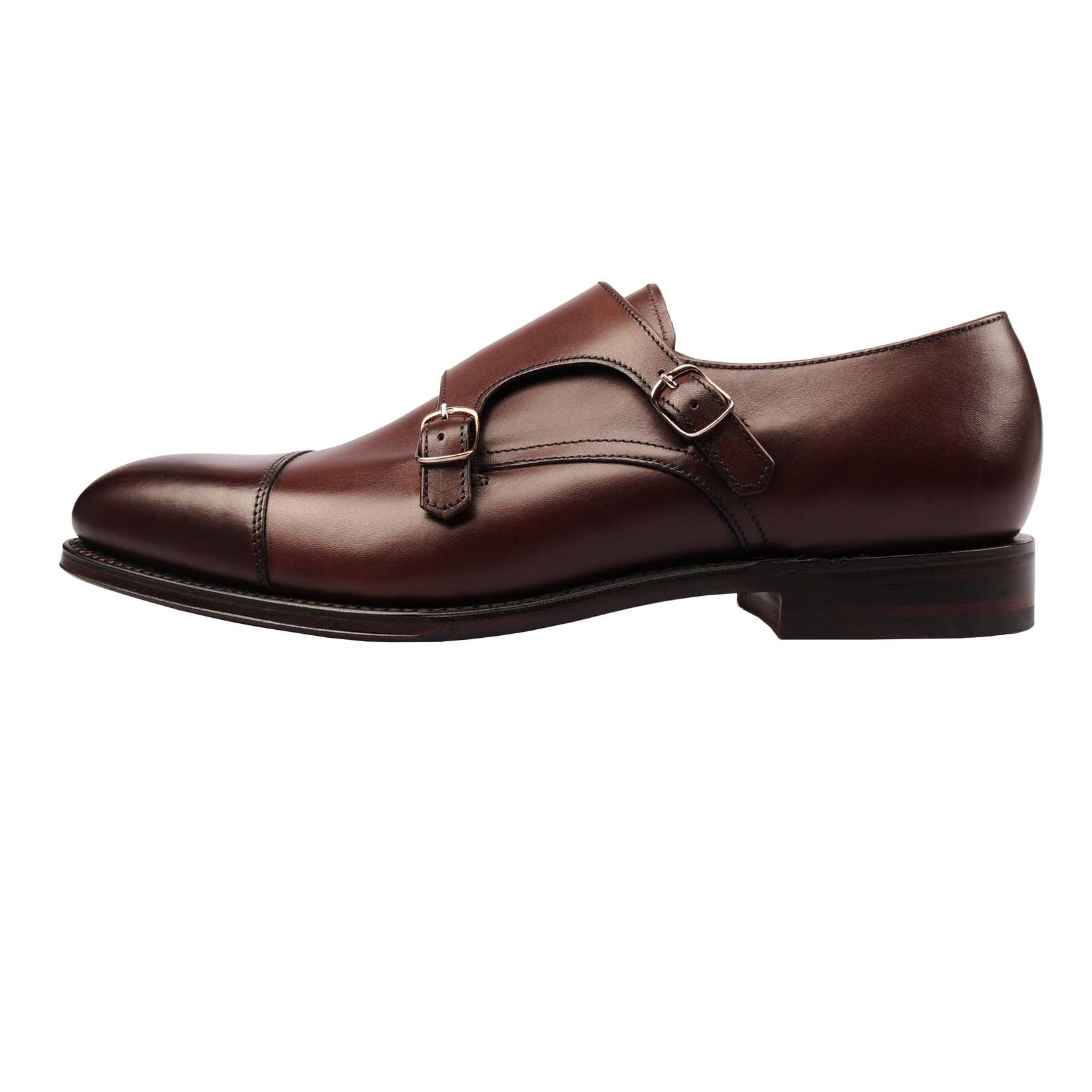 Cannon Calf Twin Buckle Monk-Loake-Conrad Hasselbach Shoes & Garment