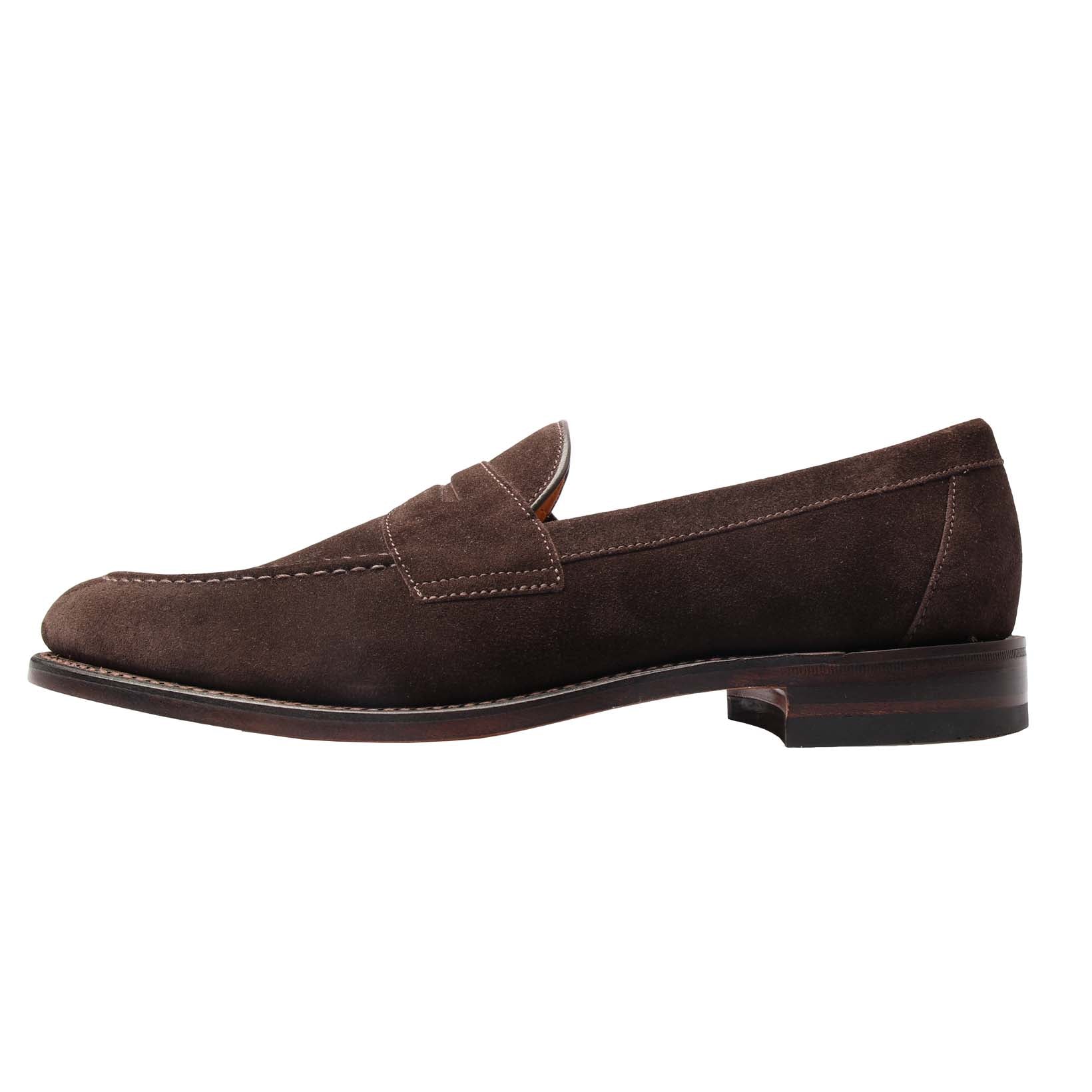 Imperial Penny Loafer - Suede-Loake-Conrad Hasselbach Shoes & Garment