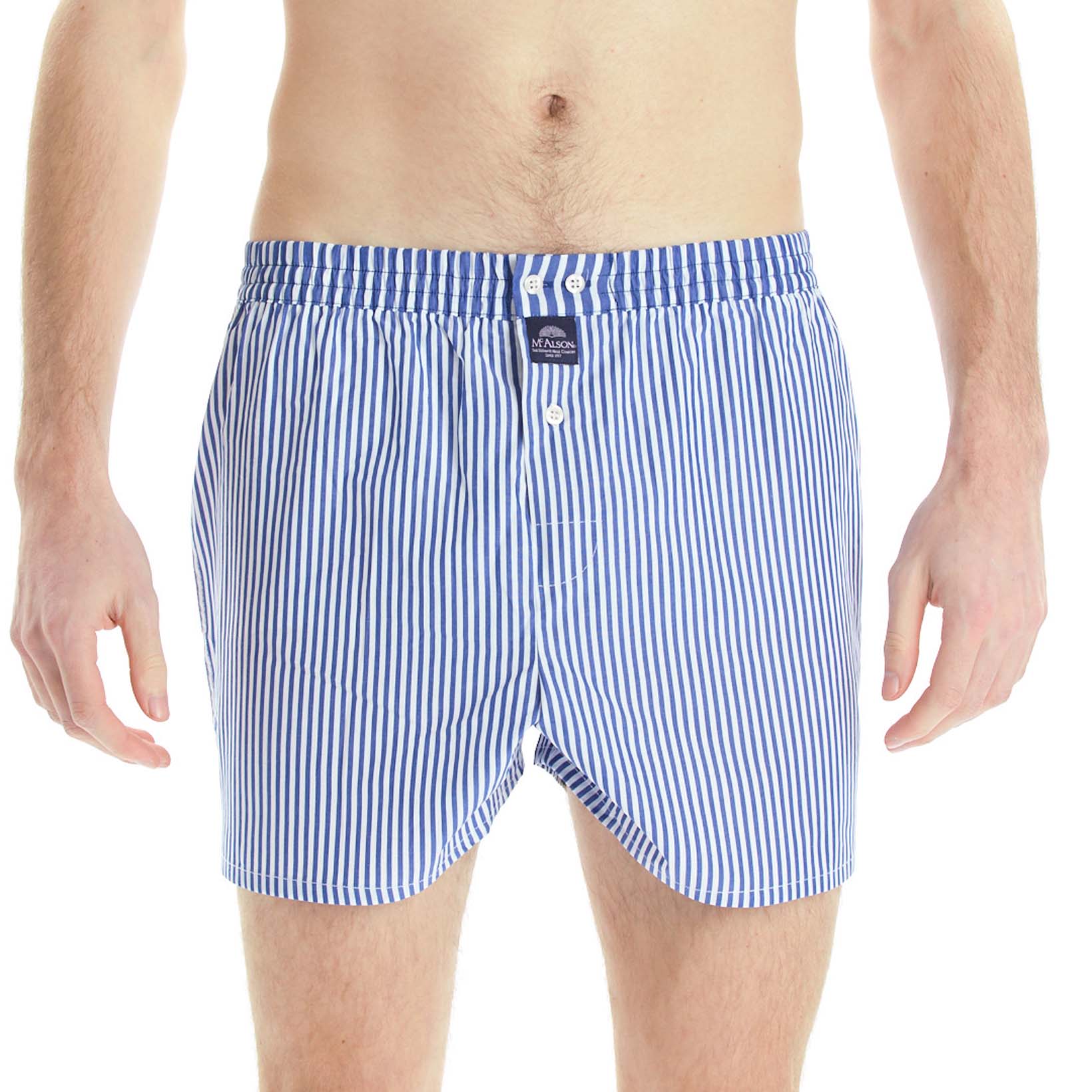 Klassische Boxershorts - Gestreift-Mc Alson-Conrad Hasselbach Shoes & Garment