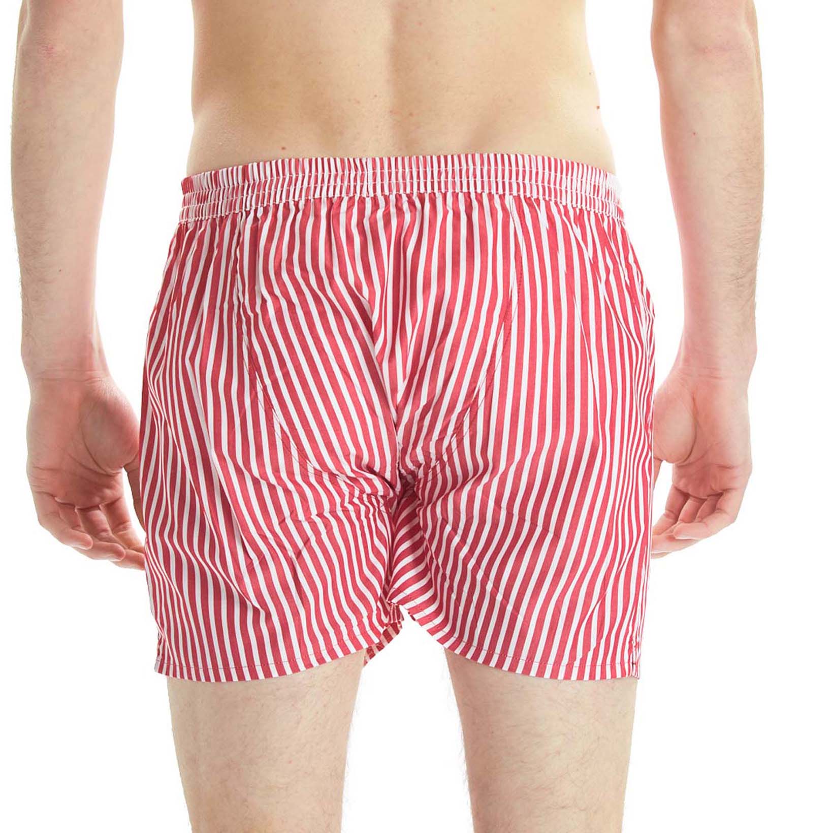 Klassische Boxershorts - Gestreift-Mc Alson-Conrad Hasselbach Shoes & Garment