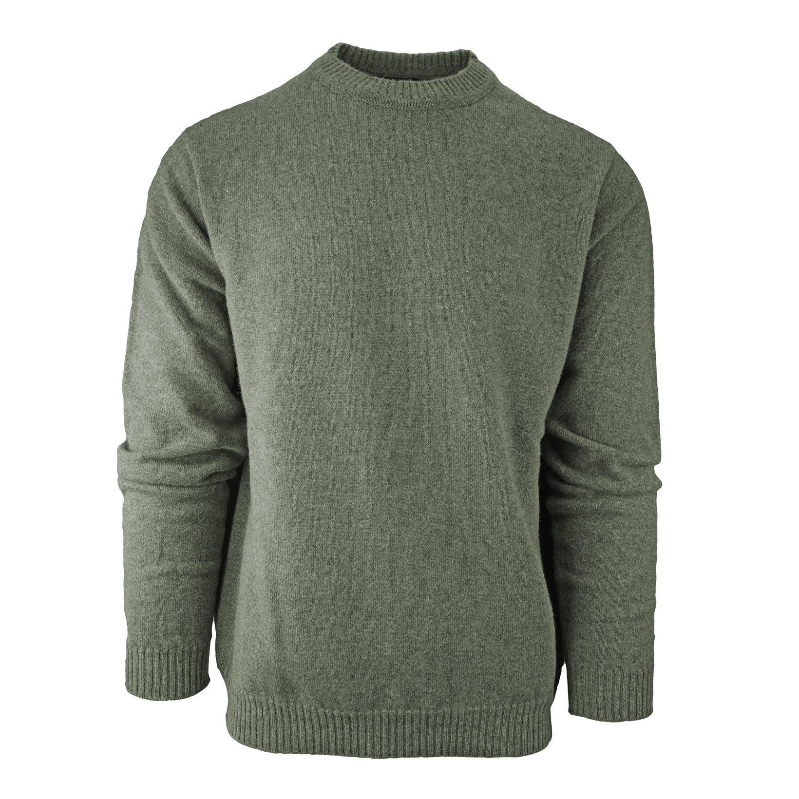 Lambswool-Rundhalspullover-William Lockie-Conrad Hasselbach Shoes & Garment