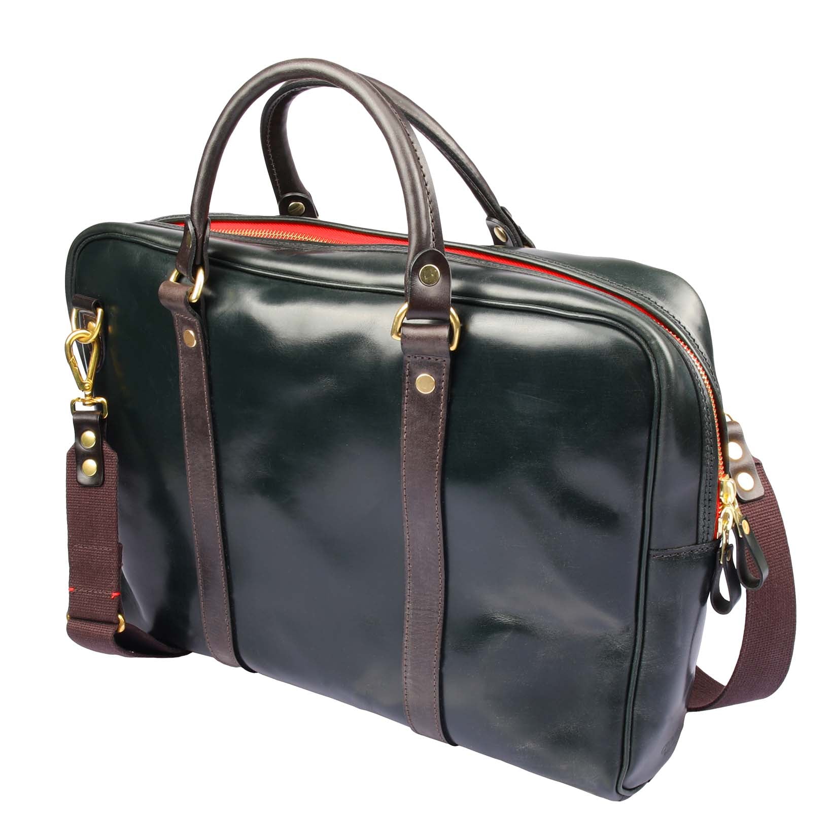 Malton Bridle Leather Laptop Bag-Croots-Conrad Hasselbach Shoes & Garment
