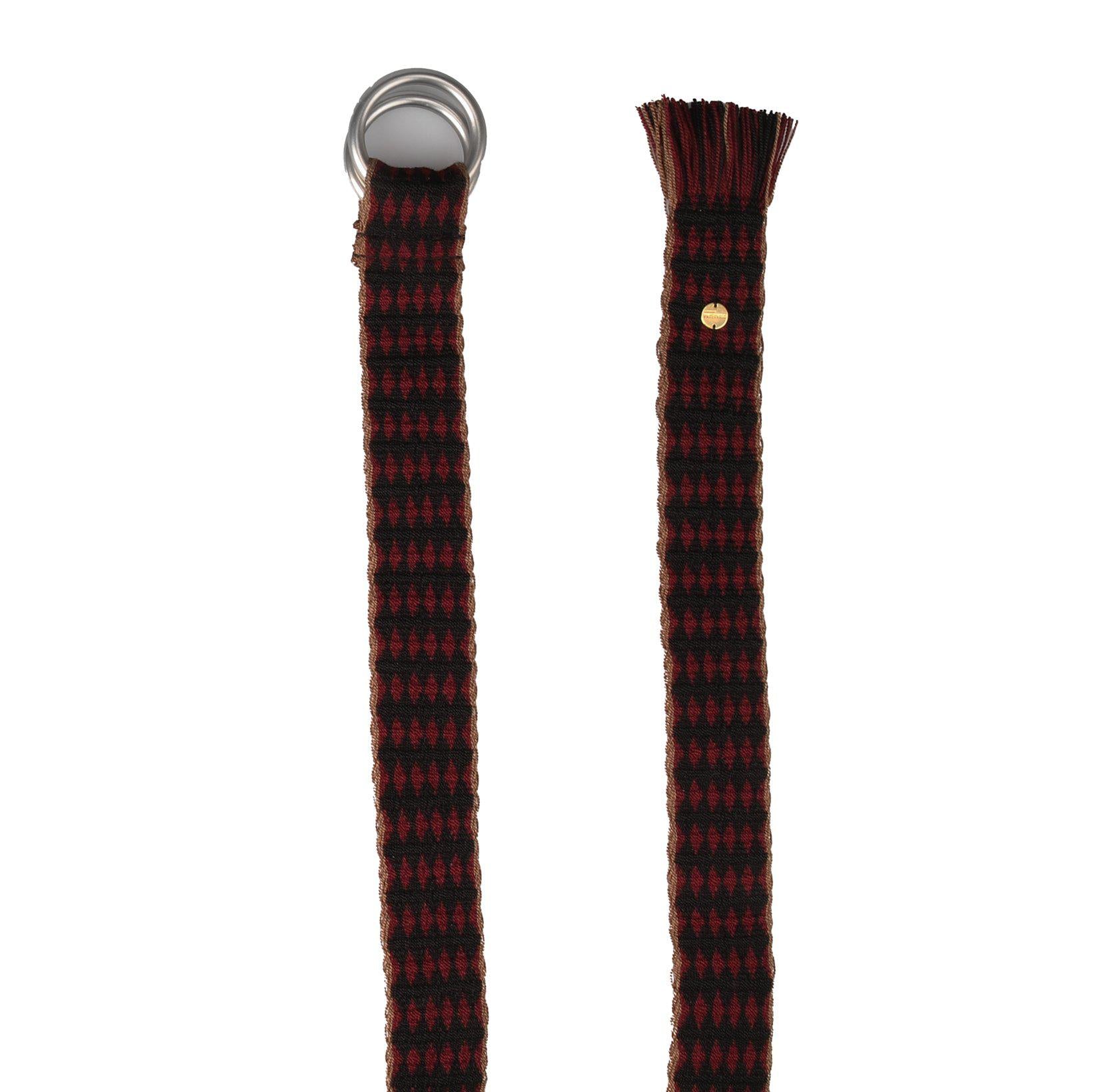 Baumwollgürtel mit Rundschnalle-Guanabana-Conrad Hasselbach Shoes & Garment