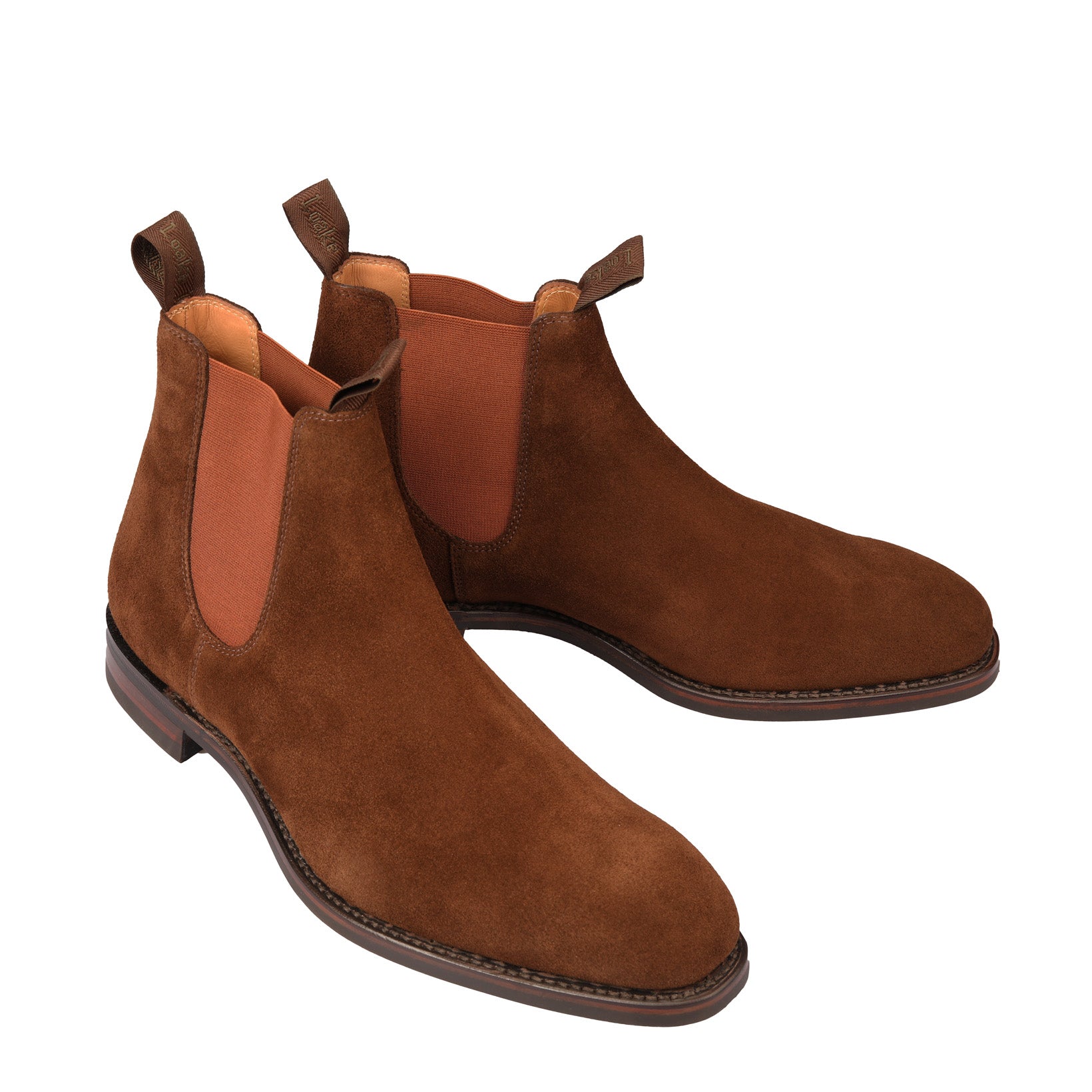 Chatsworth Chelsea Boot Suede Dainite Sole-Loake-Conrad Hasselbach Shoes & Garment