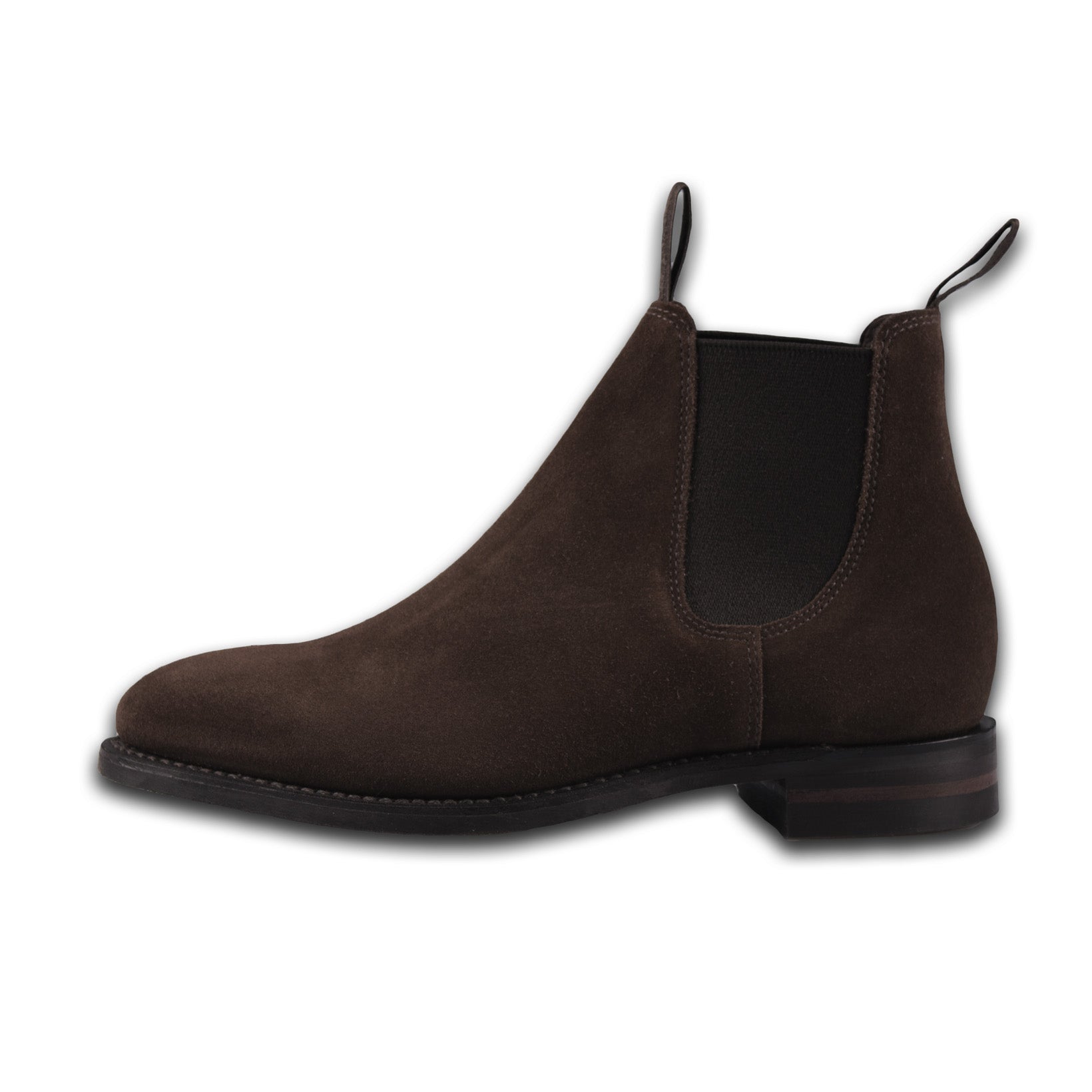 Chatsworth Chelsea Boot Suede Dainite Sole-Loake-Conrad Hasselbach Shoes & Garment