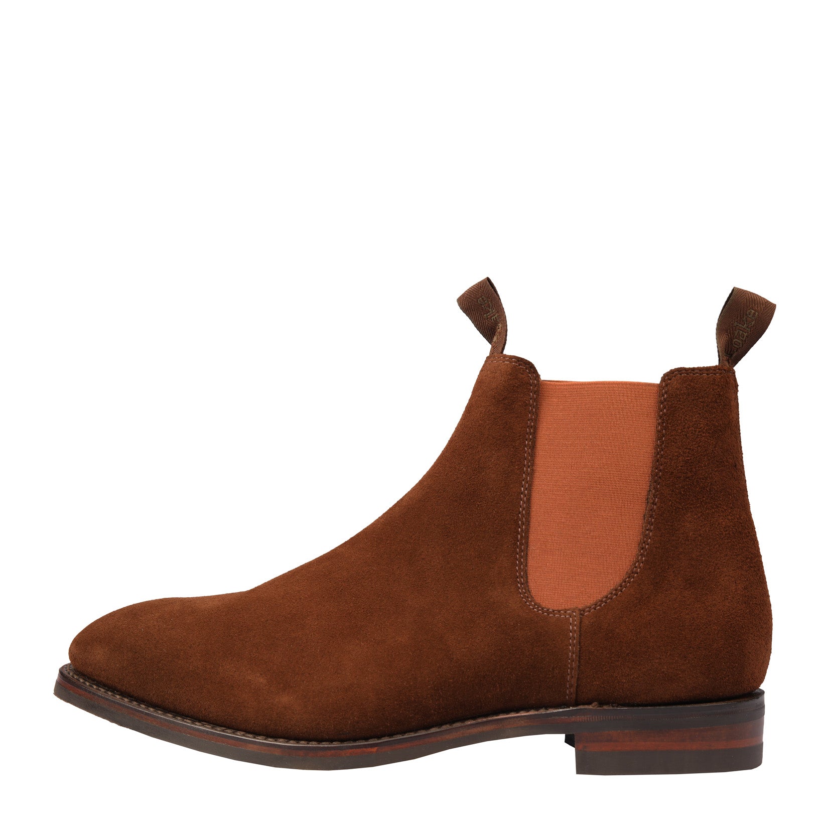 Chatsworth Chelsea Boot Suede Dainite Sole-Loake-Conrad Hasselbach Shoes & Garment