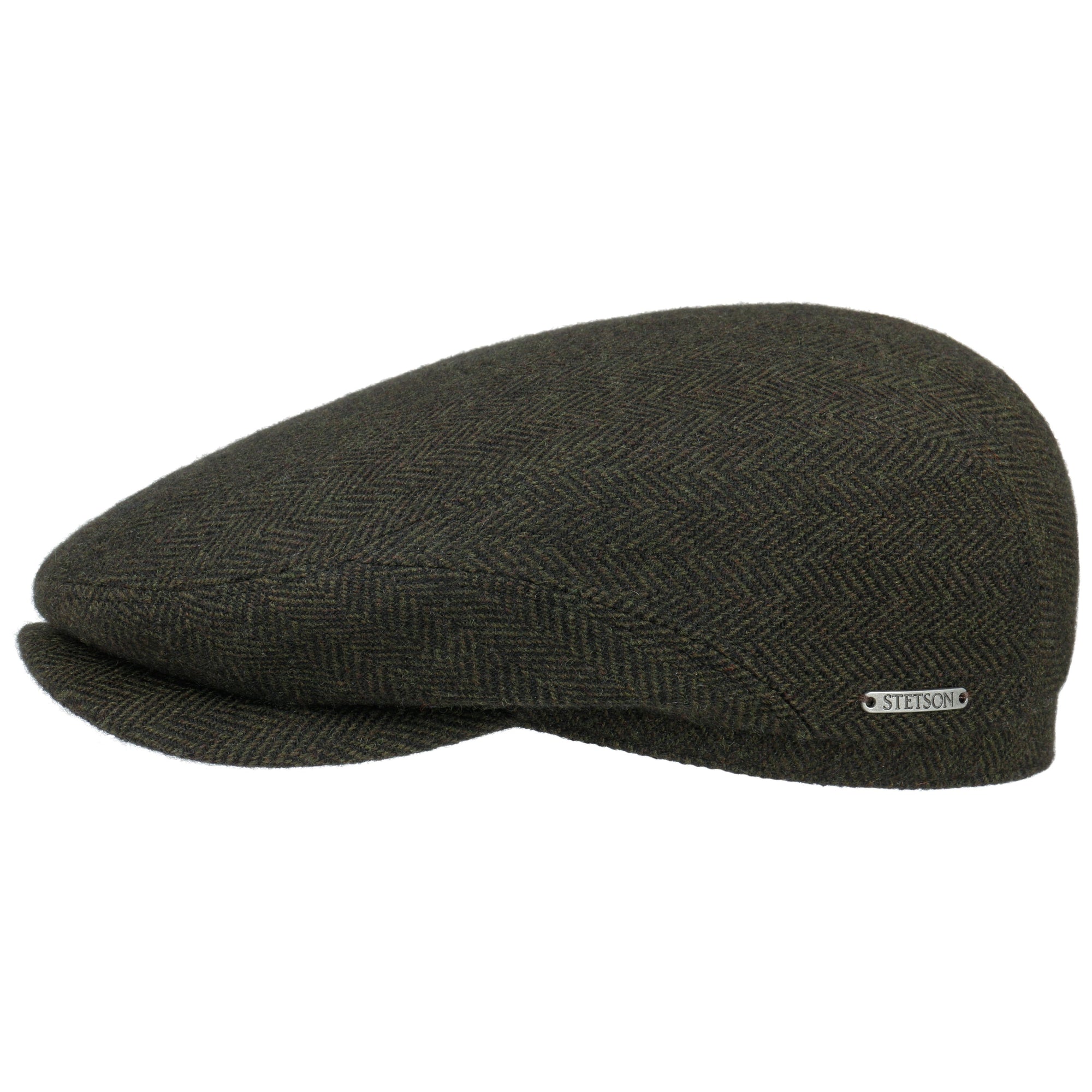 Driver Cap Wool Herringbone-Stetson-Conrad Hasselbach Shoes & Garment