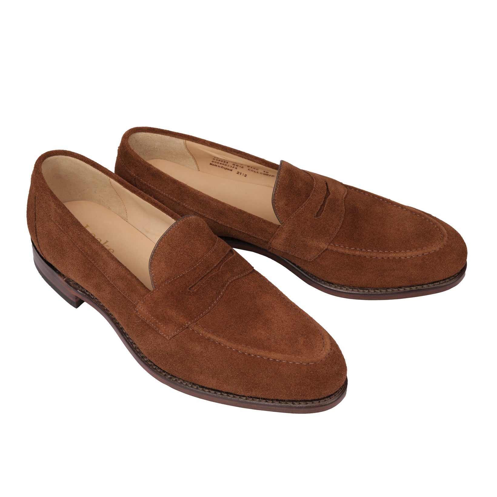 Imperial Penny Loafer - Suede-Loake-Conrad Hasselbach Shoes & Garment