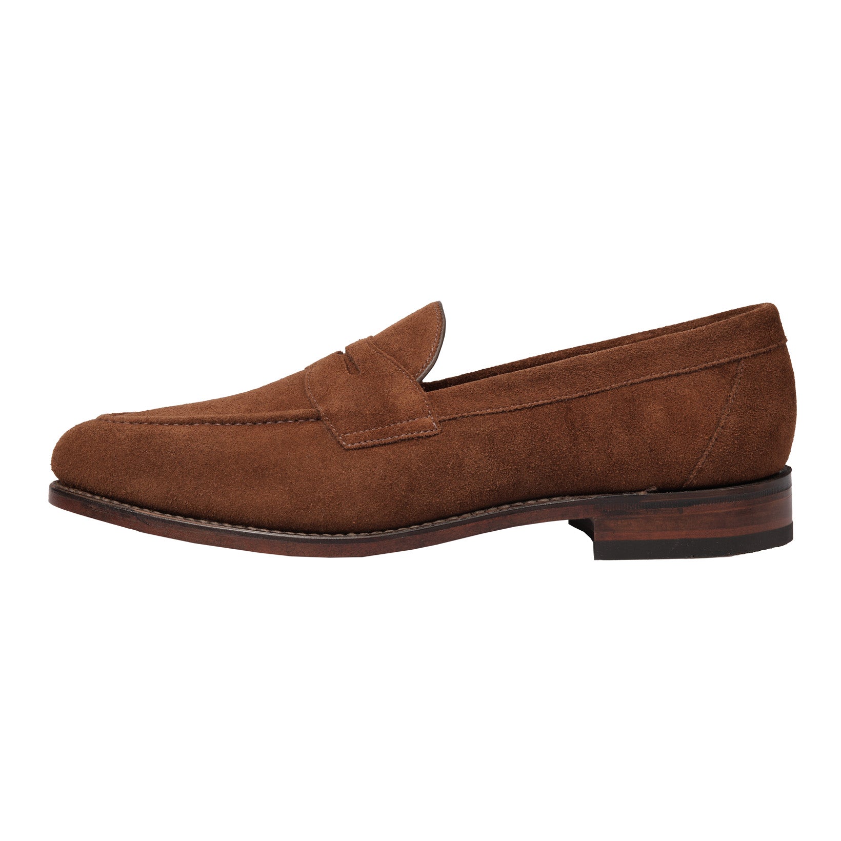 Imperial Penny Loafer - Suede-Loake-Conrad Hasselbach Shoes & Garment