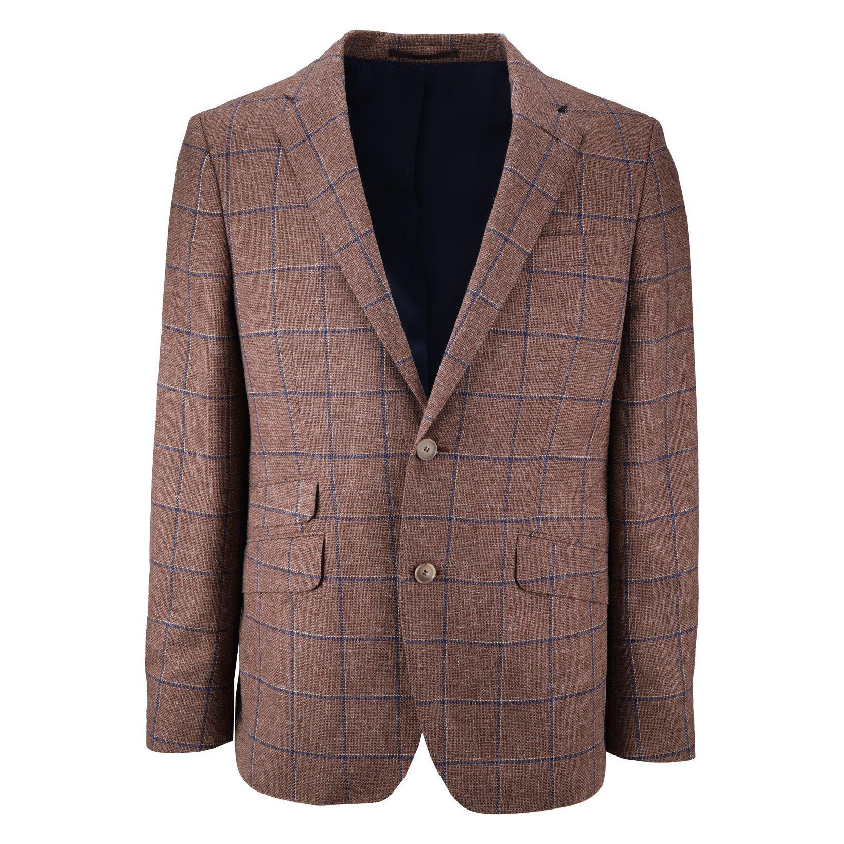 Schurwoll-Blazer mit Fenster-Karo-Sheppard & Jones-Conrad Hasselbach Shoes & Garment