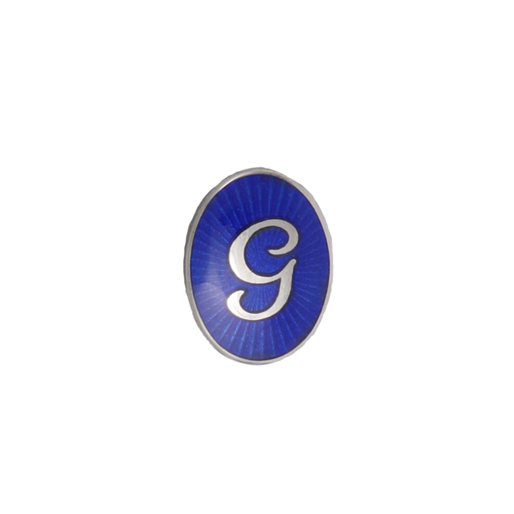 Sterling Silver Personalised Initial Cufflinks-Deakin & Francis-Conrad Hasselbach Shoes & Garment