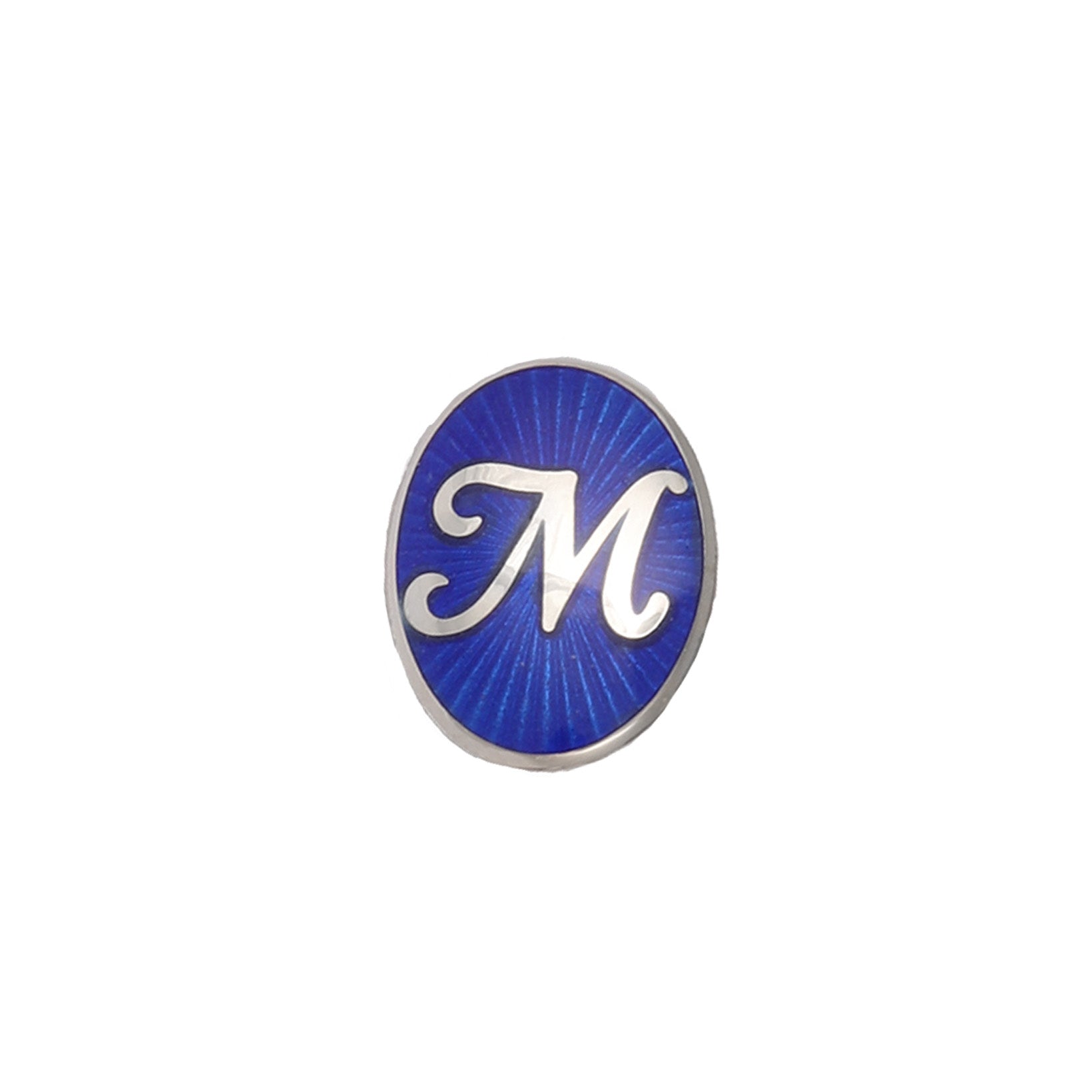 Sterling Silver Personalised Initial Cufflinks-Deakin & Francis-Conrad Hasselbach Shoes & Garment
